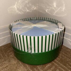 kate spade X Target 2 Pc GIFT BOX SET ~ Classic Rose/Green Striped ~ NIP! nla